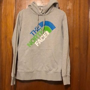 North Face Gray Hoodie